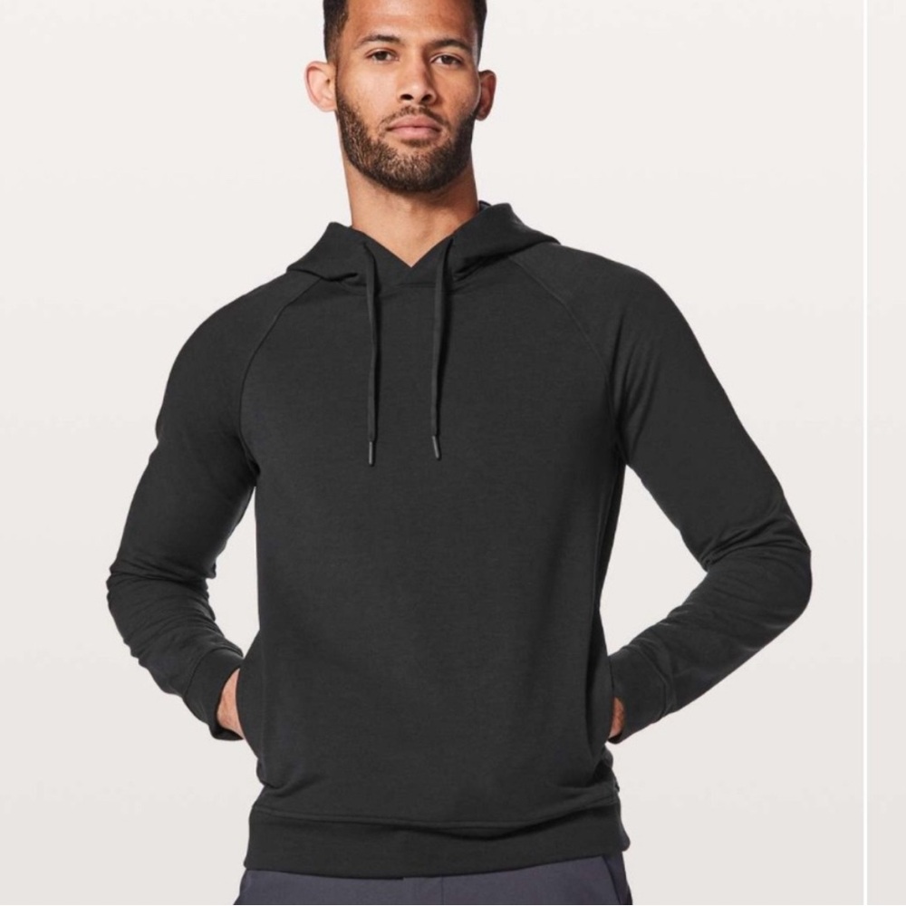 Lululemon City Sweat Pullover Hoodie. Logo “The Factory”‎ Black size M